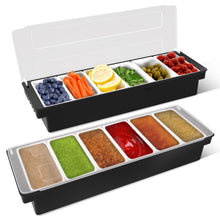 Load image into Gallery viewer, Chilled Condiment Server Tray on Ice
