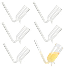 Load image into Gallery viewer, Champagne Shooters with Built In Stands - 6pk 5.7oz Champagne Bongs
